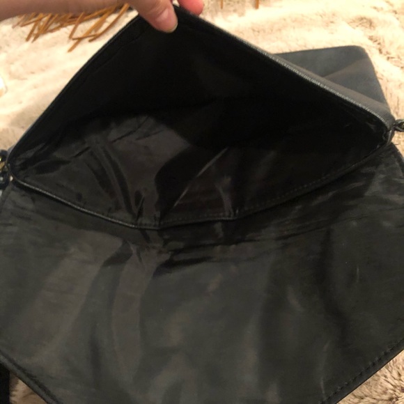 Black Leather Studded Cluth - Picture 3 of 3